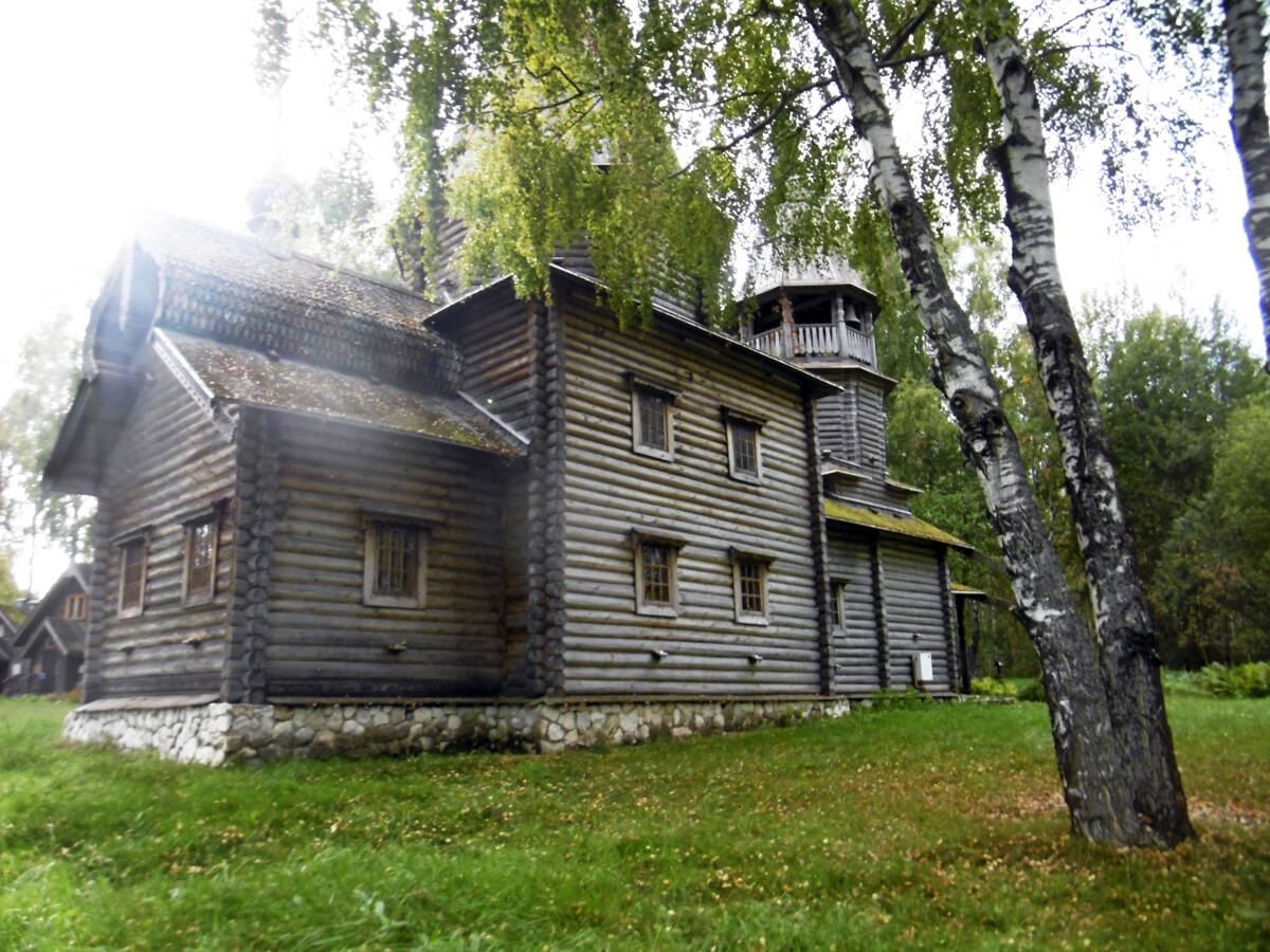 Церковь Серафима Саровского, Урково (Чкаловск, город, Нижегородская область). фасады, Северный фасад церкви
