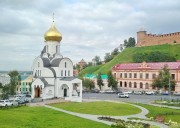 Церковь Казанской иконы Божией Матери над Зеленским съездом (новая), , Нижний Новгород, Нижний Новгород, город, Нижегородская область