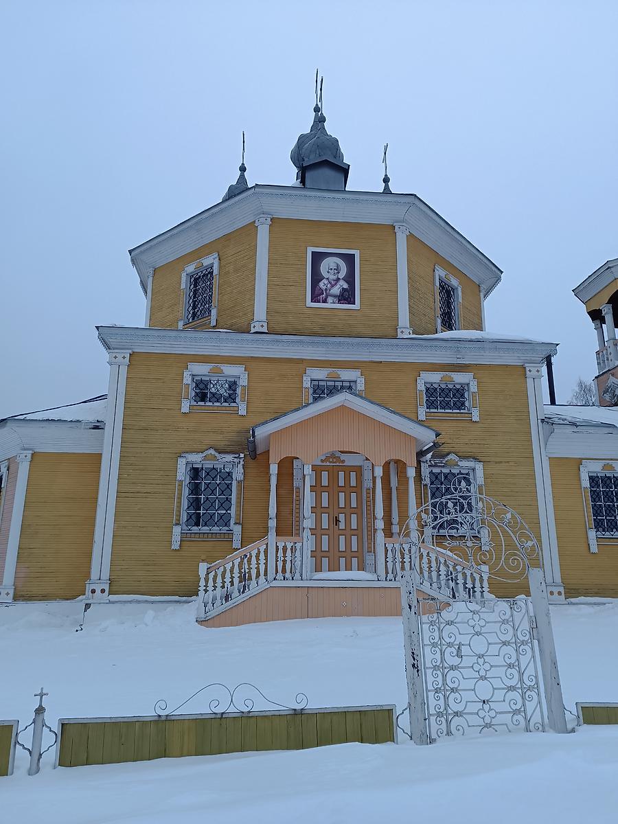 архитектурные детали. Церковь Николая Чудотворца, Николо-Полома, посёлок (Парфеньевский район, Костромская область)