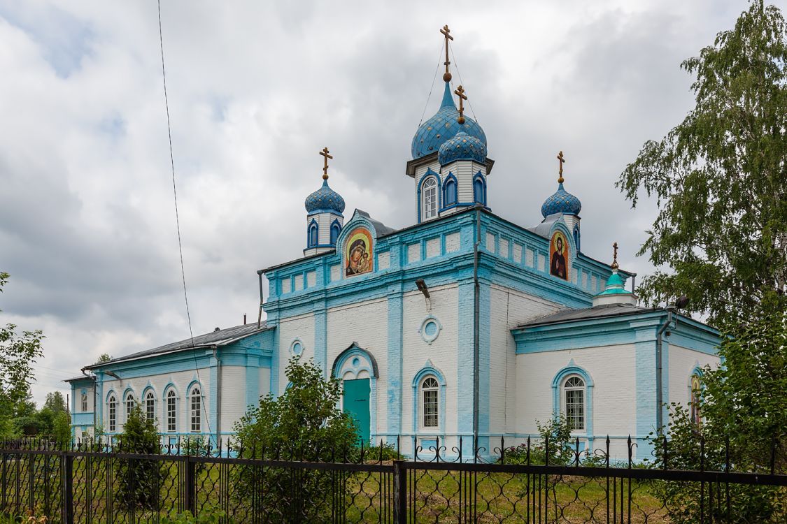 Шеляухово. Церковь Спаса Преображения. фасады