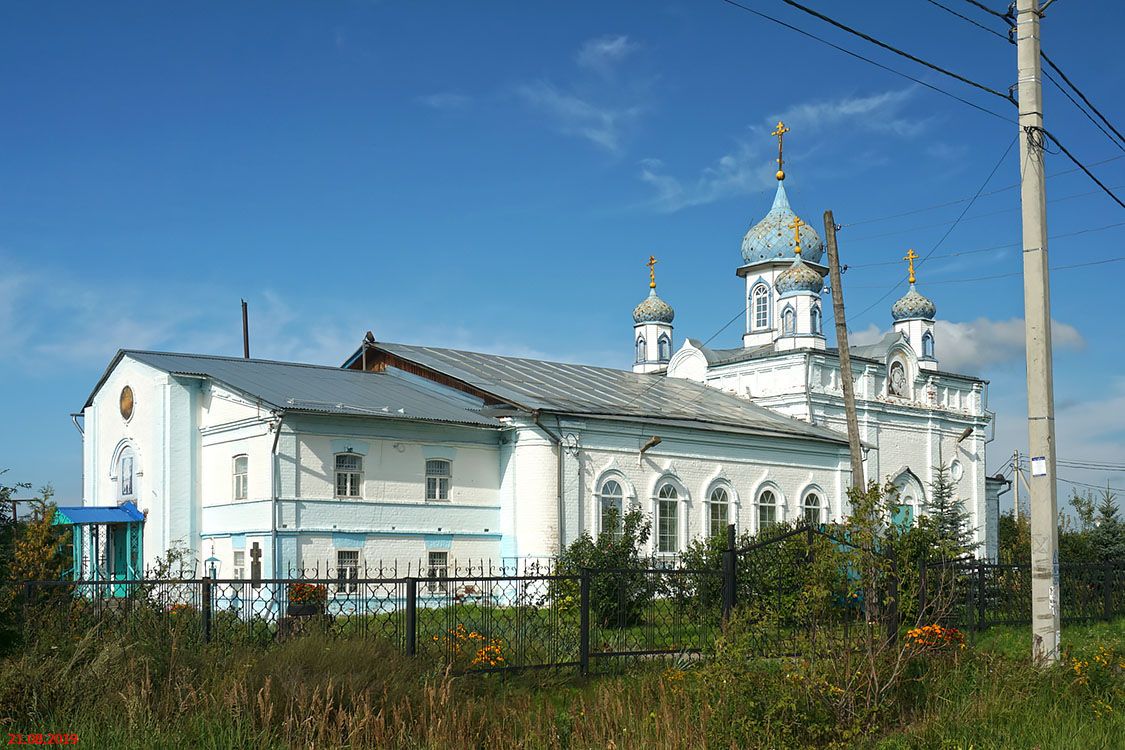 Шеляухово. Церковь Спаса Преображения. фасады