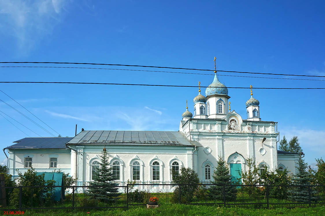 Церковь Преображения Господня, Шеляухово (Балахнинский район, Нижегородская область). фасады