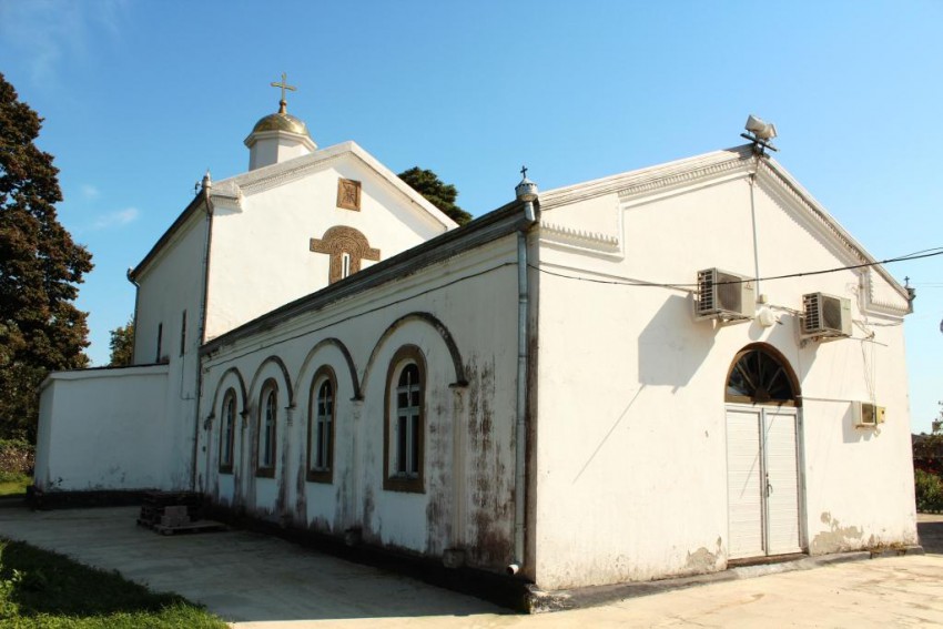 Церковь Георгия Победоносца, Илор (Илори, Елыр) (Абхазия, Прочие страны). фасады, Основной объем храма, вид с северо-запада