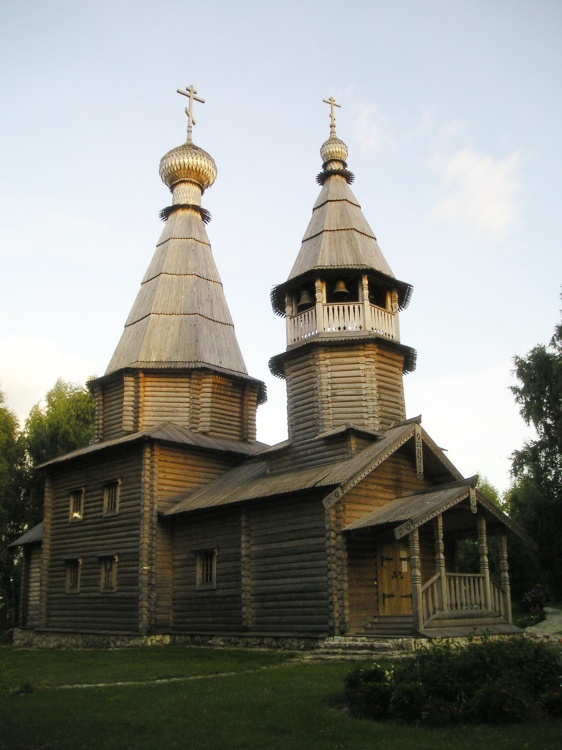 Урково. Церковь Серафима Саровского. фасады