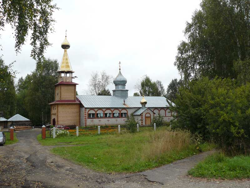 Церковь Николая Чудотворца, Свеча (Свечинский район, Кировская область). общий вид в ландшафте