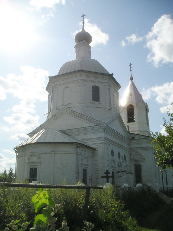 Церковь Воскресения Христова, Матрёнино (Чкаловск, город, Нижегородская область). фасады