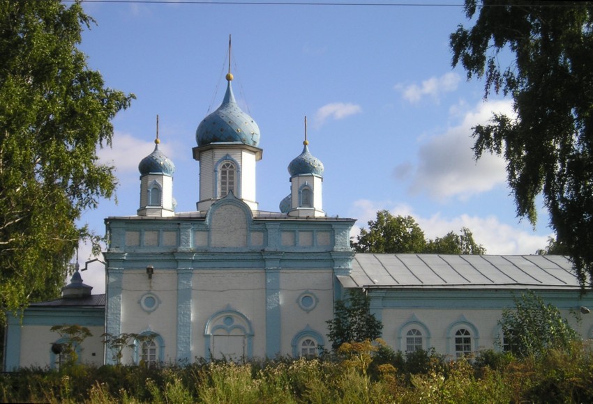 Церковь Преображения Господня, Шеляухово (Балахнинский район, Нижегородская область). фасады