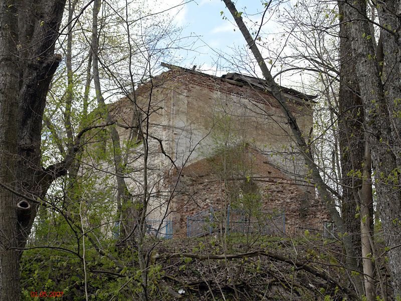 Церковь Покрова Пресвятой Богородицы, Поляне (Пушкиногорский район, Псковская область). фасады