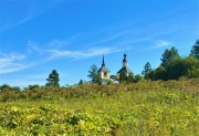 Церковь Спаса Преображения, Вид с юга<br>, Вехно, Новоржевский район, Псковская область