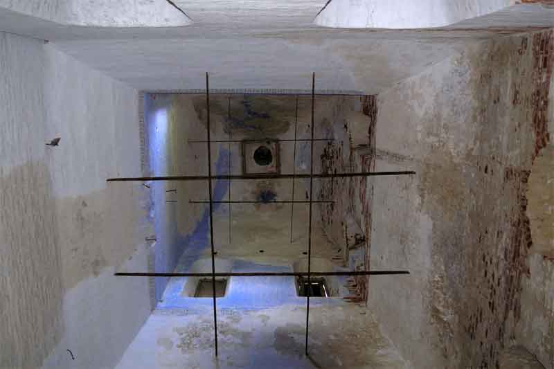 Церковь Казанской иконы Божией Матери (старая), Посадниково (Новоржевский район, Псковская область). интерьер и убранство