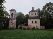 Церковь Казанской иконы Божией Матери (старая), , Посадниково, Новоржевский район, Псковская область