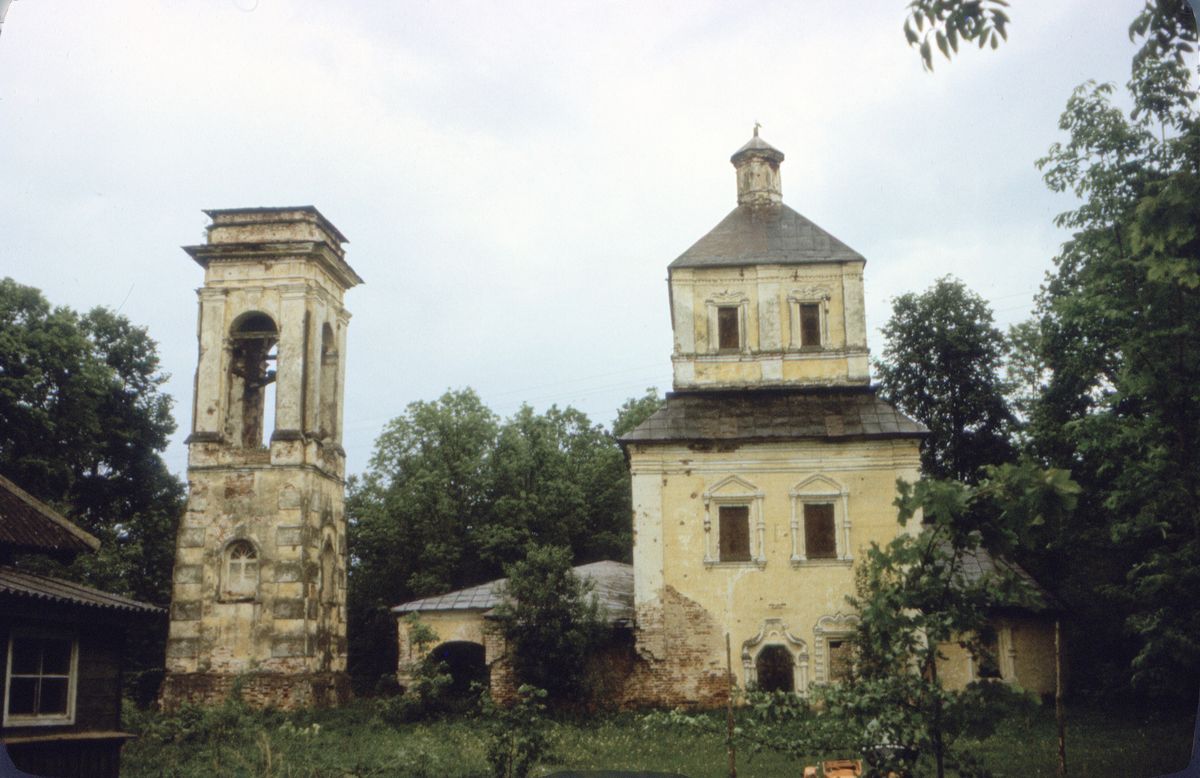 фасады. Церковь Казанской иконы Божией Матери (старая), Посадниково (Новоржевский район, Псковская область)