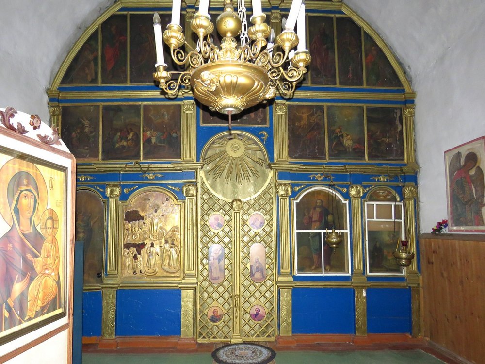 Церковь Покрова Пресвятой Богородицы, Барута (Новоржевский район, Псковская область). интерьер и убранство, Интерьер северного придела