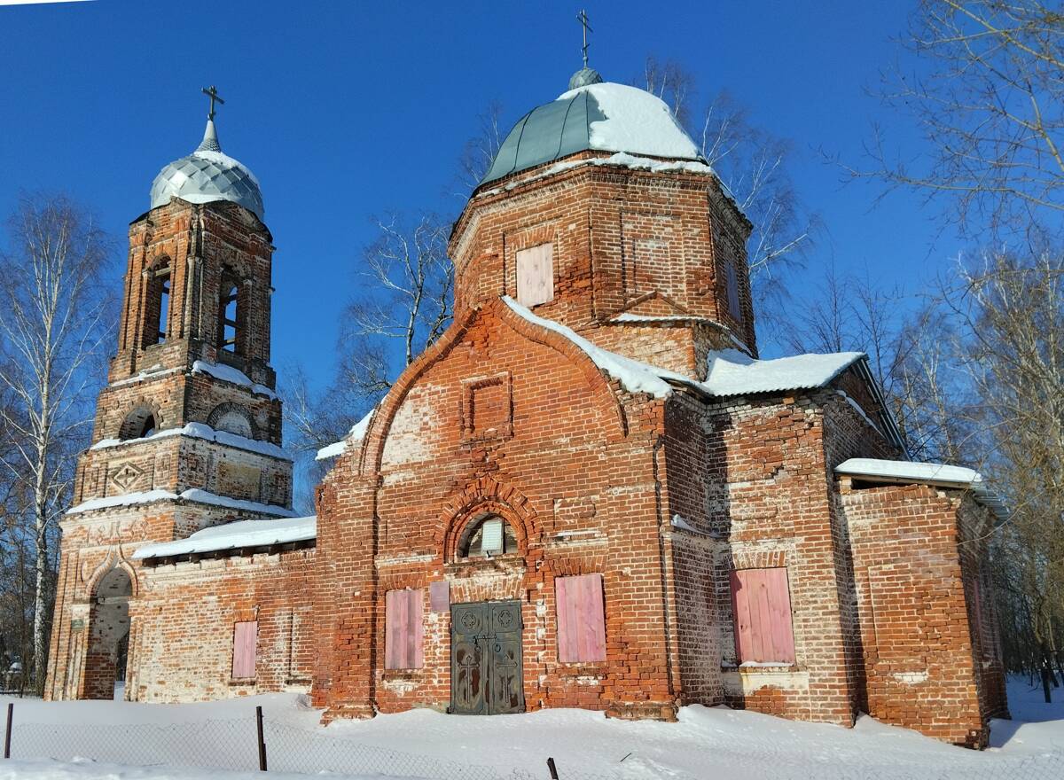 Церковь Всех Святых, Вершилово (Чкаловск, город, Нижегородская область). фасады