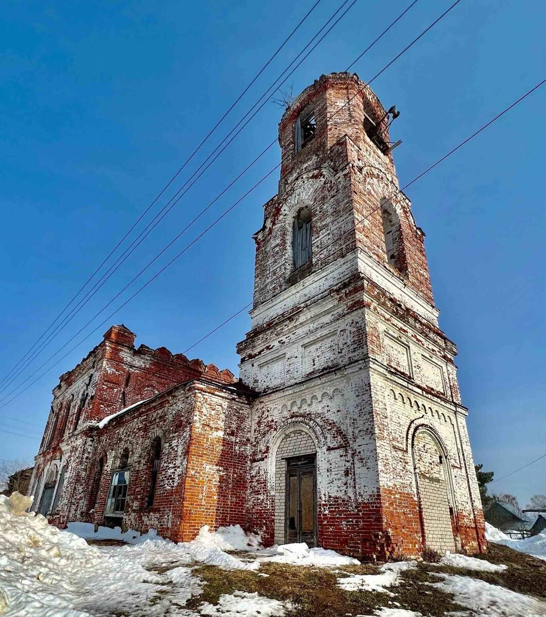 Церковь Сошествия Святого Духа, Пурех (Чкаловск, город, Нижегородская область). фасады