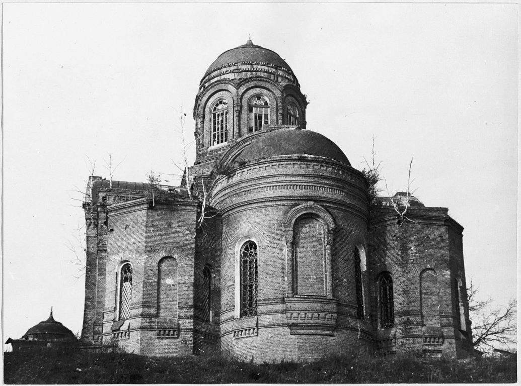 Горки. Церковь Николая Чудотворца. архивная фотография, Фотоснимок с сайта: blagokolomna.ru