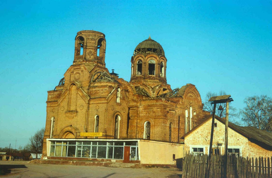 Горки. Церковь Николая Чудотворца. фасады