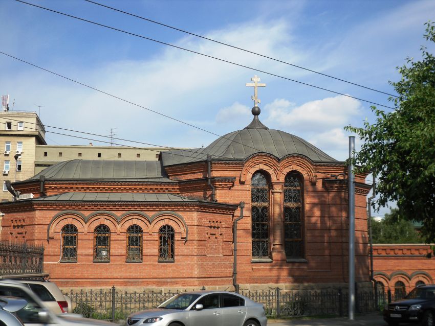 Церковь Иоанна Предтечи при соборе Александра Невского, Новосибирск (Новосибирск, город, Новосибирская область). фасады