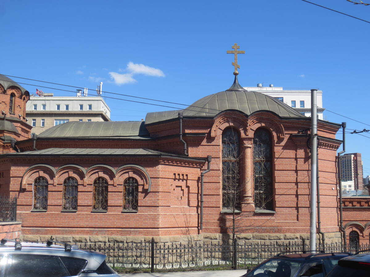 Церковь Иоанна Предтечи при соборе Александра Невского, Новосибирск (Новосибирск, город, Новосибирская область). фасады
