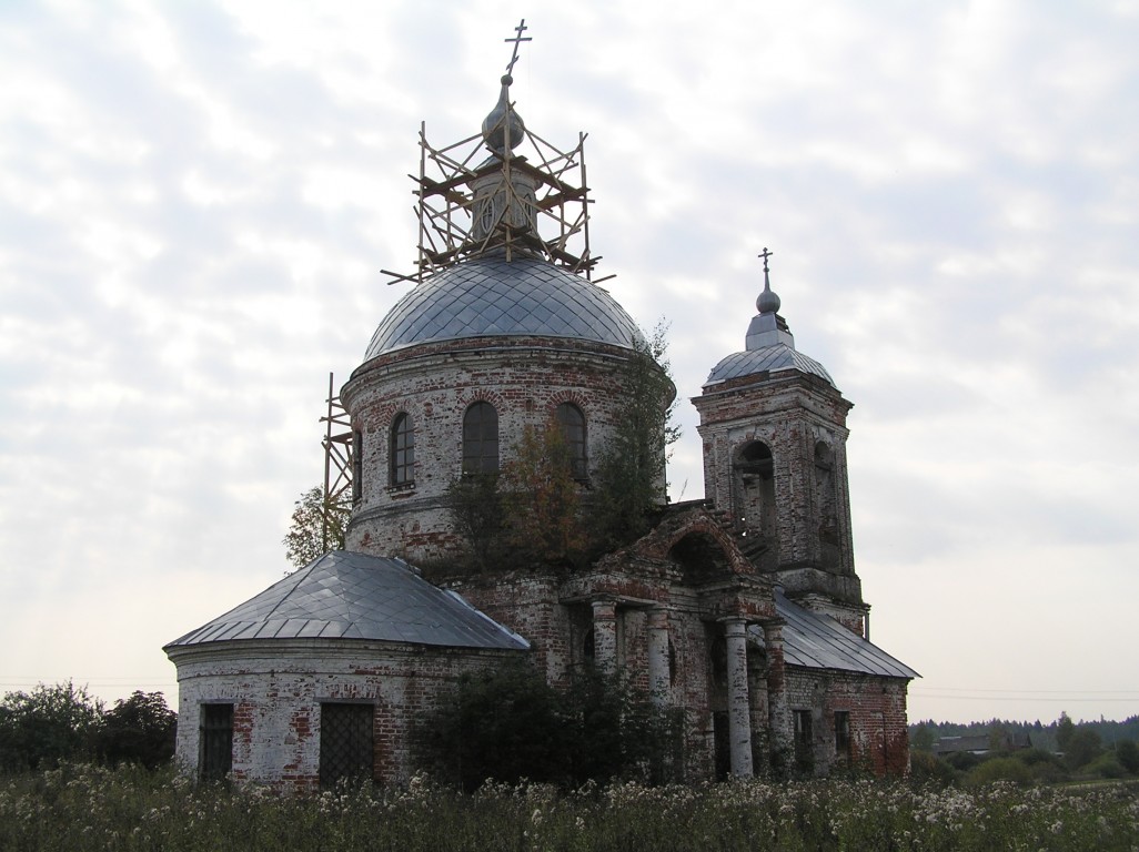 Церковь Покрова Пресвятой Богородицы, Алферьево (Переславский район и г. Переславль-Залесский, Ярославская область). фасады