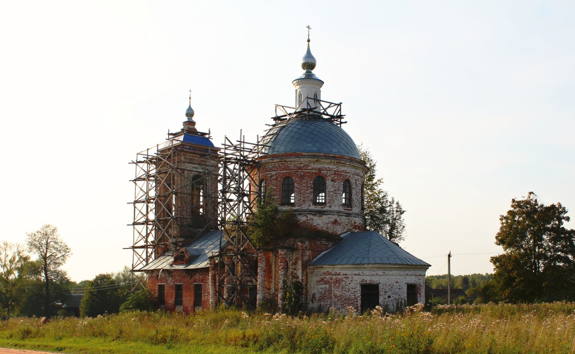 Церковь Покрова Пресвятой Богородицы, Алферьево (Переславский район и г. Переславль-Залесский, Ярославская область). фасады