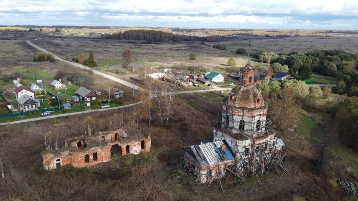 Церковь Николая Чудотворца, Дубровицы (Переславский район и г. Переславль-Залесский, Ярославская область). фасады