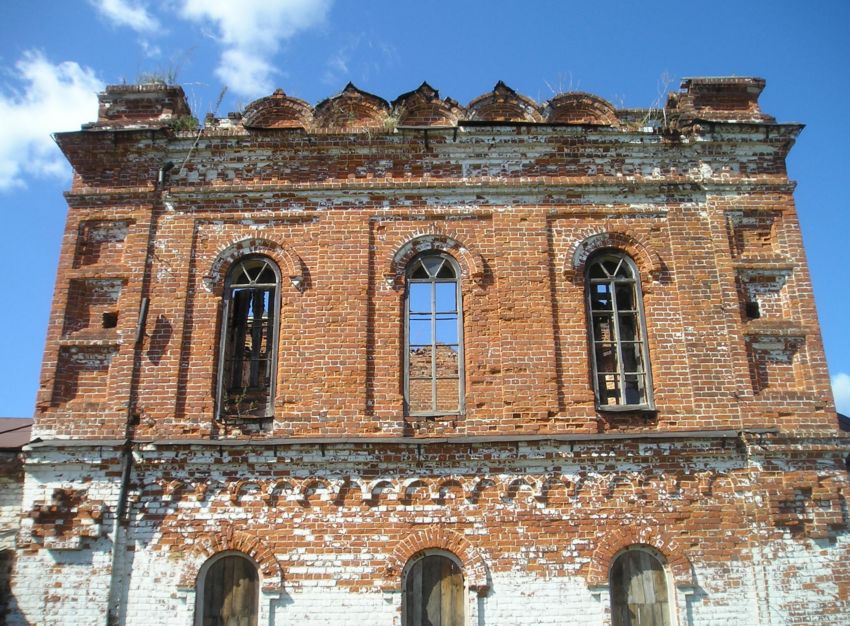 Церковь Сошествия Святого Духа, Пурех (Чкаловск, город, Нижегородская область). архитектурные детали