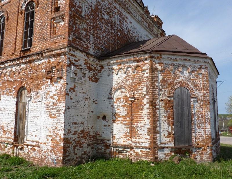 Церковь Сошествия Святого Духа, Пурех (Чкаловск, город, Нижегородская область). архитектурные детали