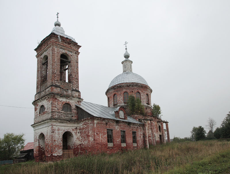 Церковь Покрова Пресвятой Богородицы, Алферьево (Переславский район и г. Переславль-Залесский, Ярославская область). фасады