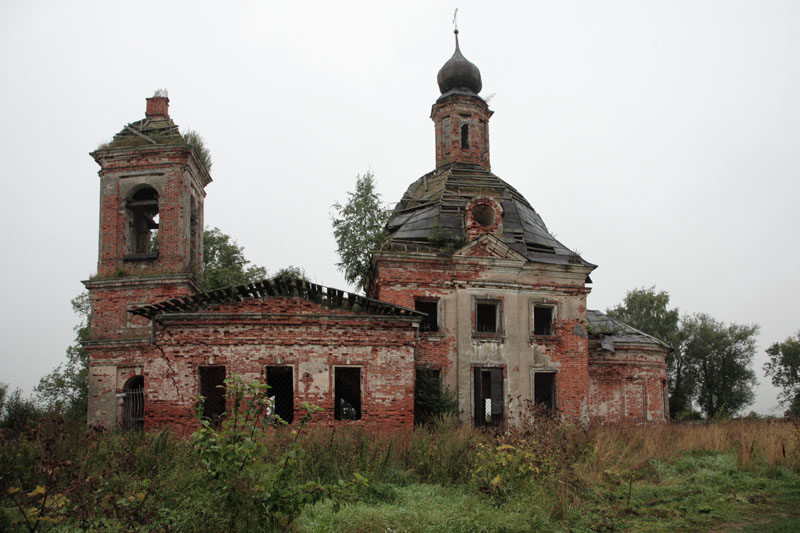 Ивакино. Церковь Николая Чудотворца. фасады