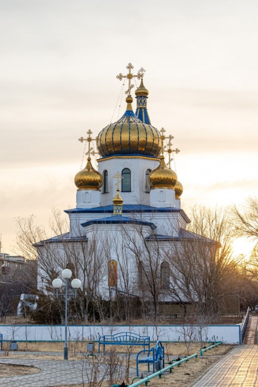 Церковь Георгия Победоносца, Байконур (Байконыр (Байконур), город, Казахстан). фасады, Фотоматериал предоставлен Общественным Фондом ЭМО
