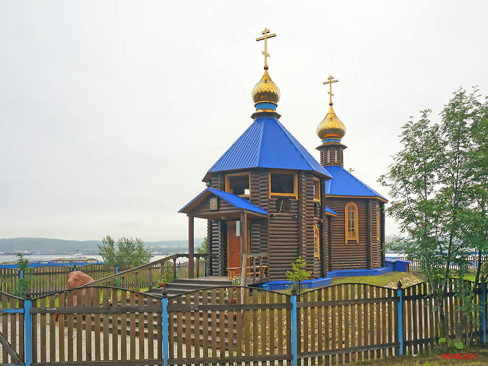 Церковь Варвары великомученицы, Минькино (Кольский район, Мурманская область). фасады