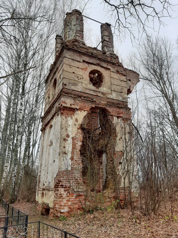Церковь Ахтырской иконы Божией Матери (старая), Бакланово (Демидовский район, Смоленская область). фасады