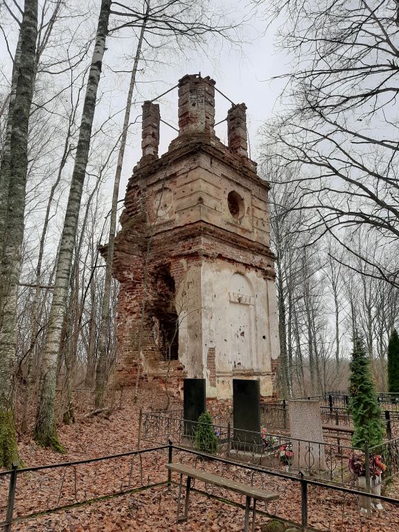Церковь Ахтырской иконы Божией Матери (старая), Бакланово (Демидовский район, Смоленская область). фасады
