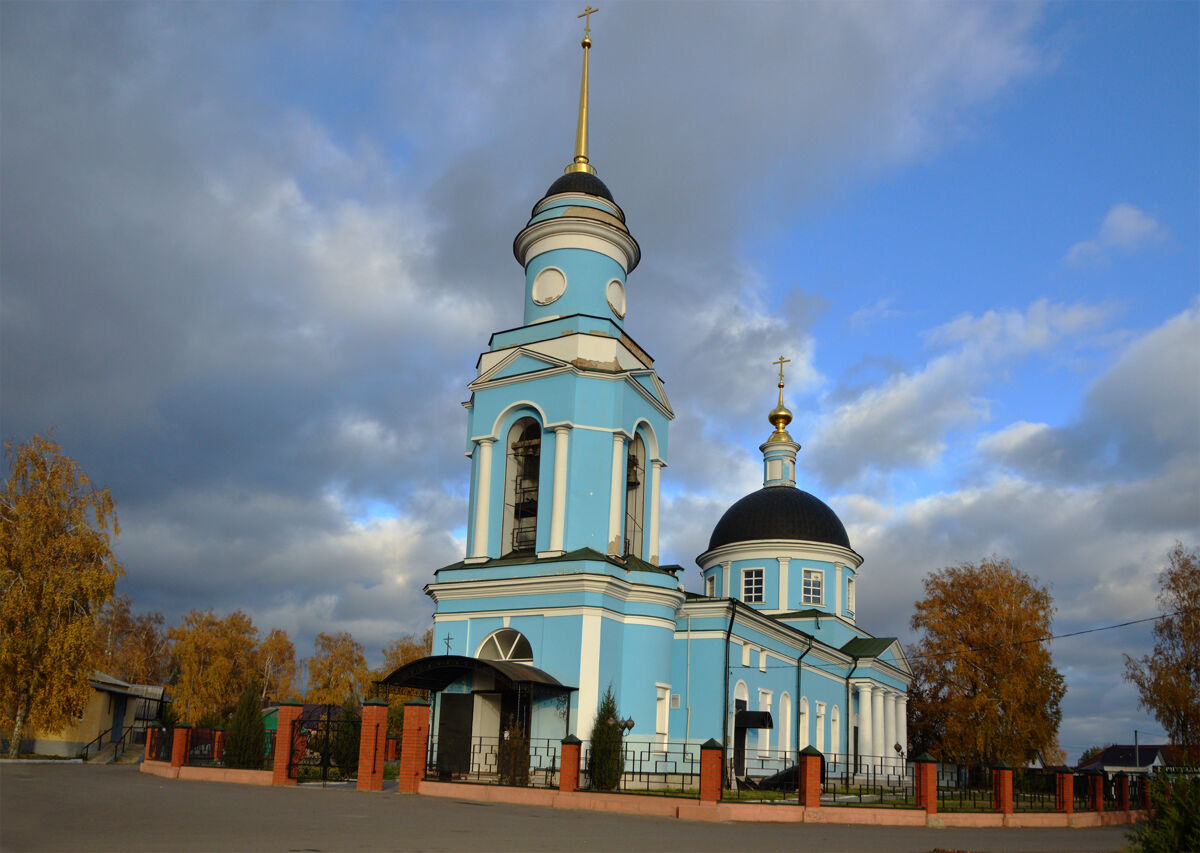 Церковь Владимирской иконы Божией Матери, Красное (Краснинский район, Липецкая область). фасады