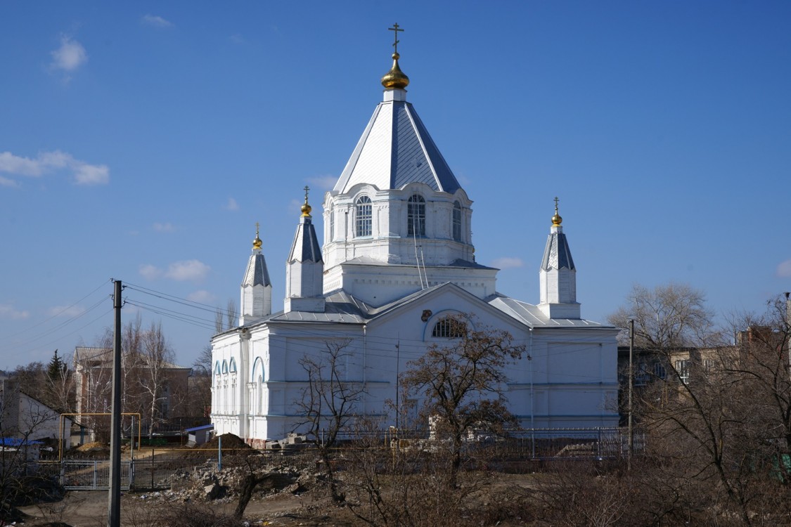 Белая Калитва. Церковь Введения во храм Пресвятой Богородицы. фасады