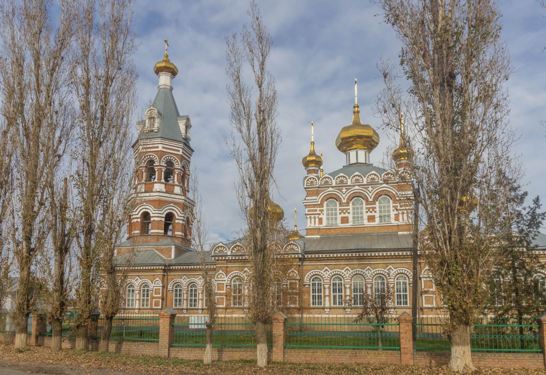 Большая Мартыновка. Церковь Троицы Живоначальной. фасады, Вид с юга