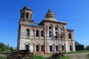 Церковь Богоявления Господня, Фасады. Новая маковка с крестом<br>, Ляли, Княжпогостский район, Республика Коми