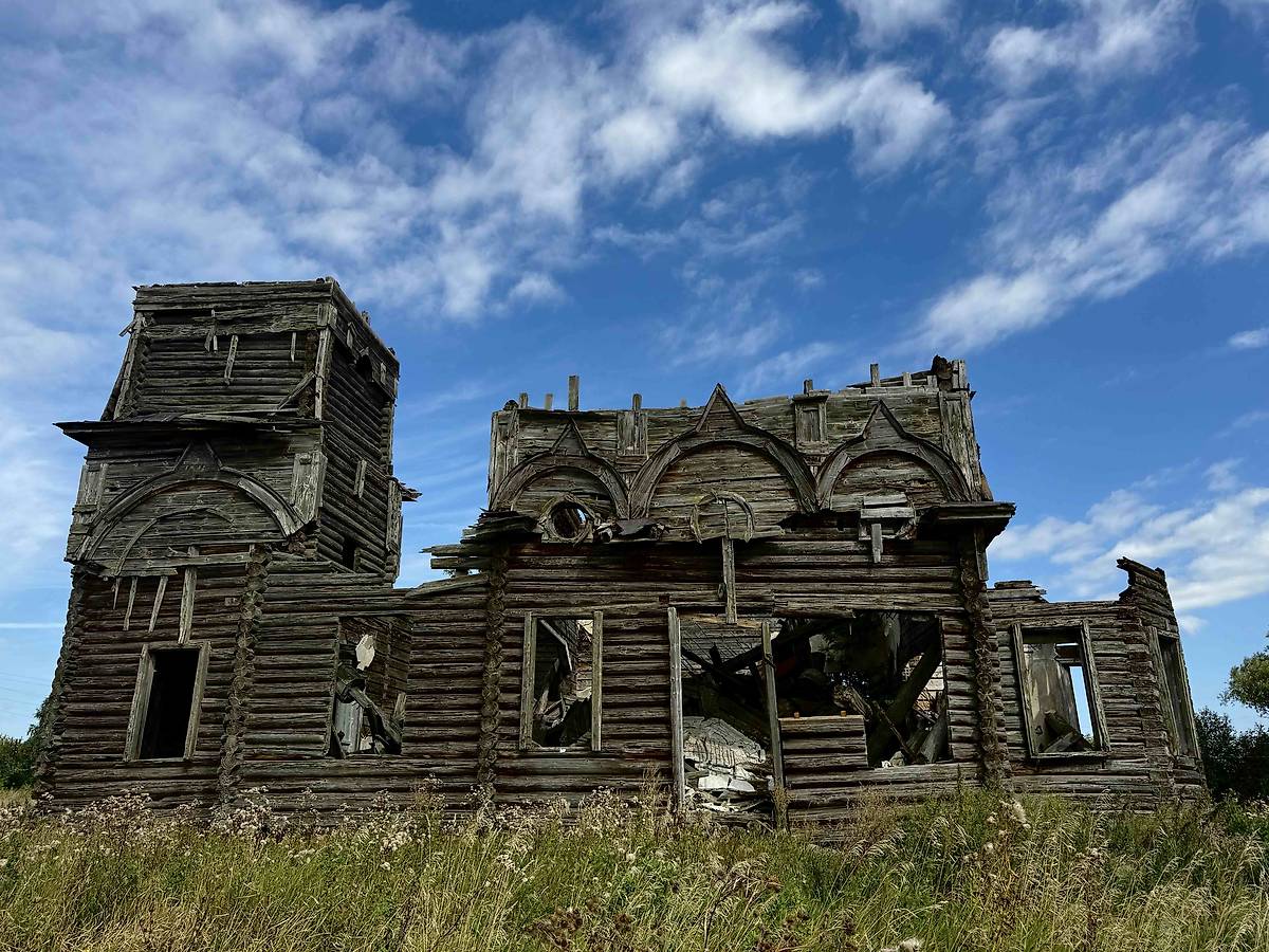 фасады. Церковь Введения во храм Пресвятой Богородицы, Свербино (Шатковский район, Нижегородская область)