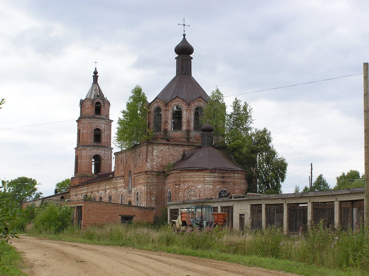 Церковь Николая Чудотворца, Александровское (Даровской район, Кировская область). фасады