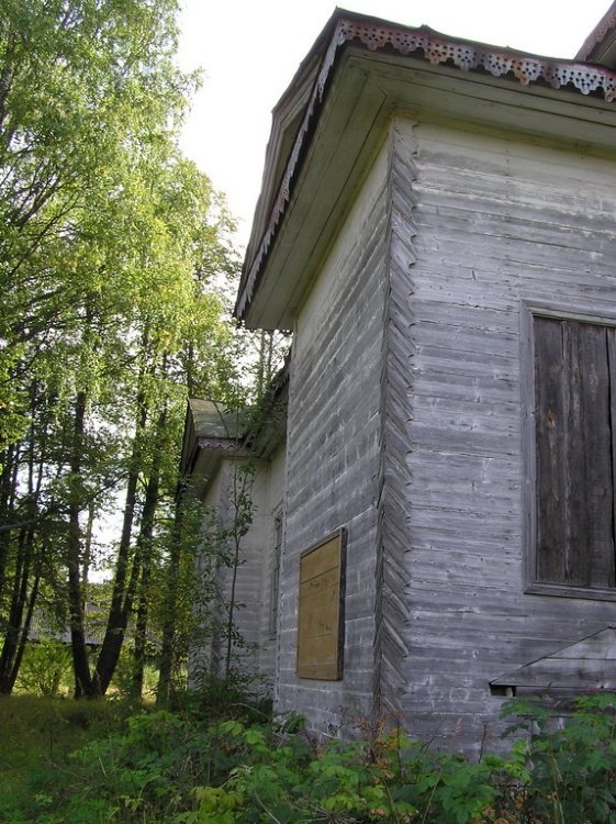 Церковь Михаила Архангела, Шадрино (Опаринский район, Кировская область). фасады