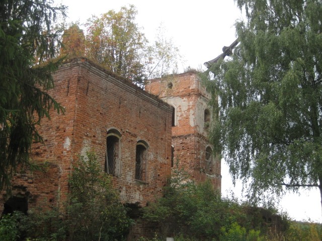 Церковь Георгия Победоносца, Желовь (Перемышльский район, Калужская область). фасады