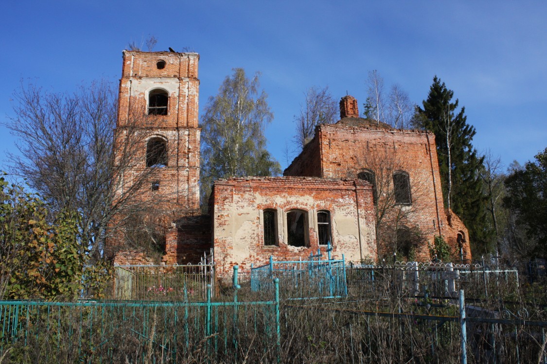 Церковь Георгия Победоносца, Желовь (Перемышльский район, Калужская область). фасады