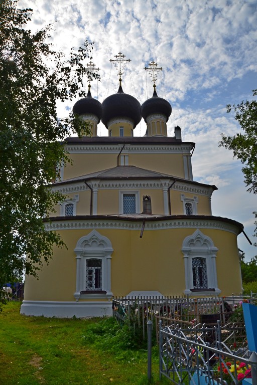 Кулемесово. Церковь Василия Великого на Едке. фасады