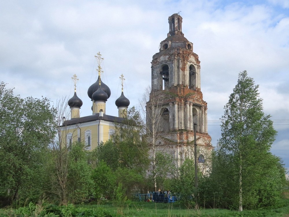 Кулемесово. Церковь Василия Великого на Едке. фасады