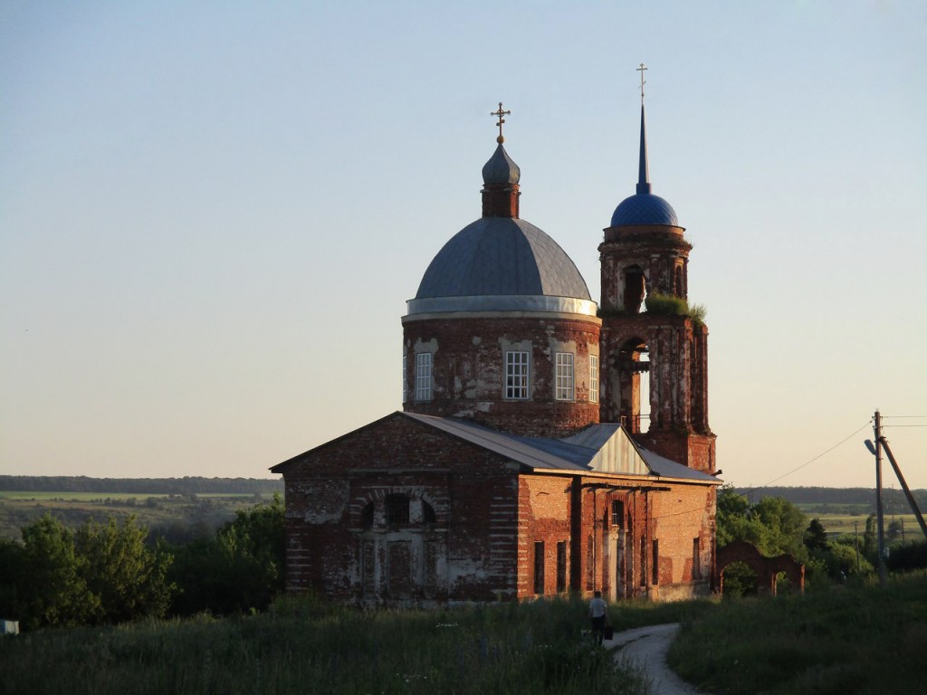 Церковь Успения Пресвятой Богородицы, Нижний Воргол (Елецкий район и г. Елец, Липецкая область). фасады