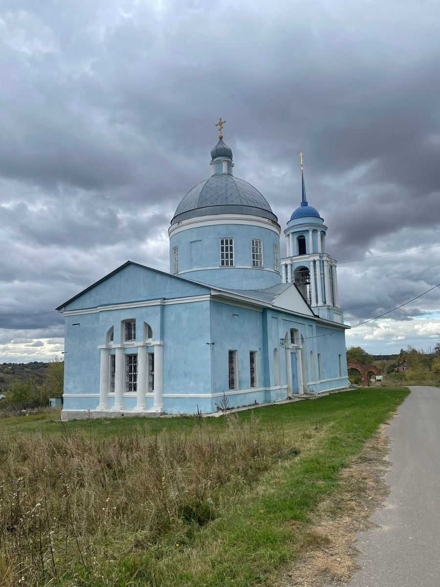 Церковь Успения Пресвятой Богородицы, Нижний Воргол (Елецкий район и г. Елец, Липецкая область). фасады