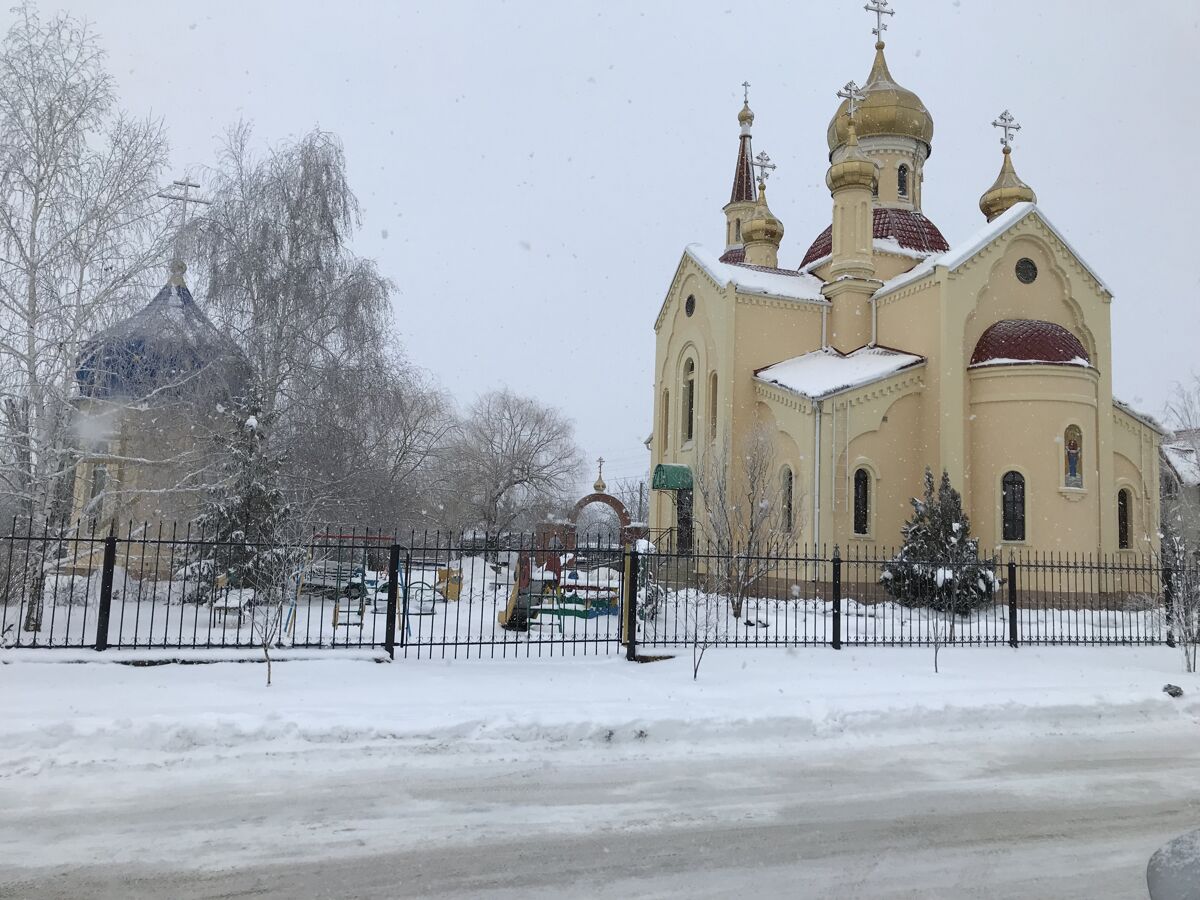 Церковь Николая Чудотворца, Цимлянск (Цимлянский район, Ростовская область). общий вид в ландшафте