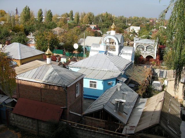 Церковь Петра и Павла, Волгодонск (Волгодонской район и г. Волгодонск, Ростовская область). общий вид в ландшафте
