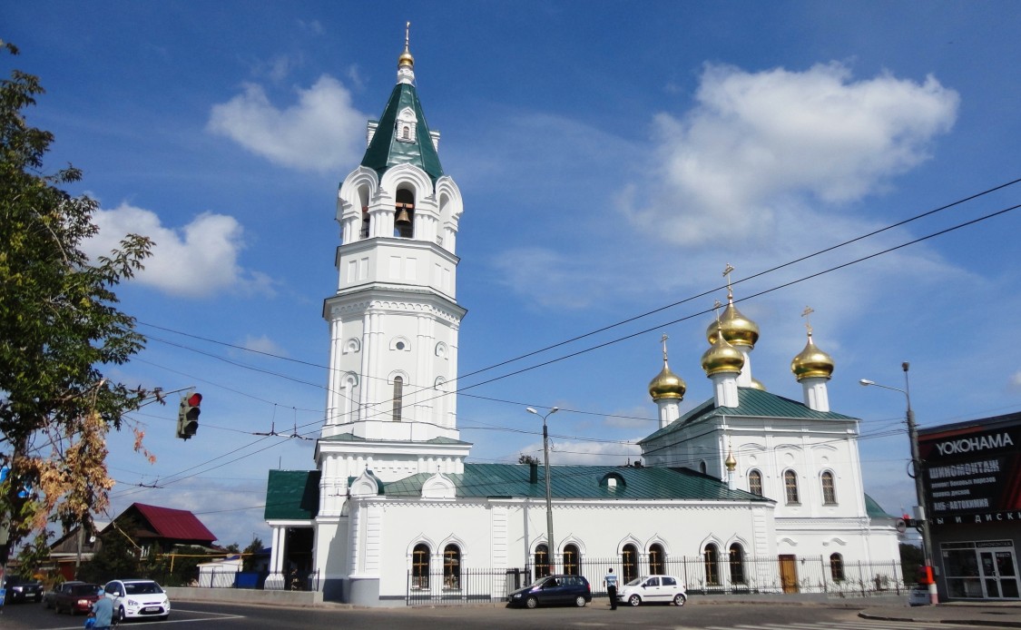 Сормовский район. Церковь Троицы Живоначальной в Копосове. фасады